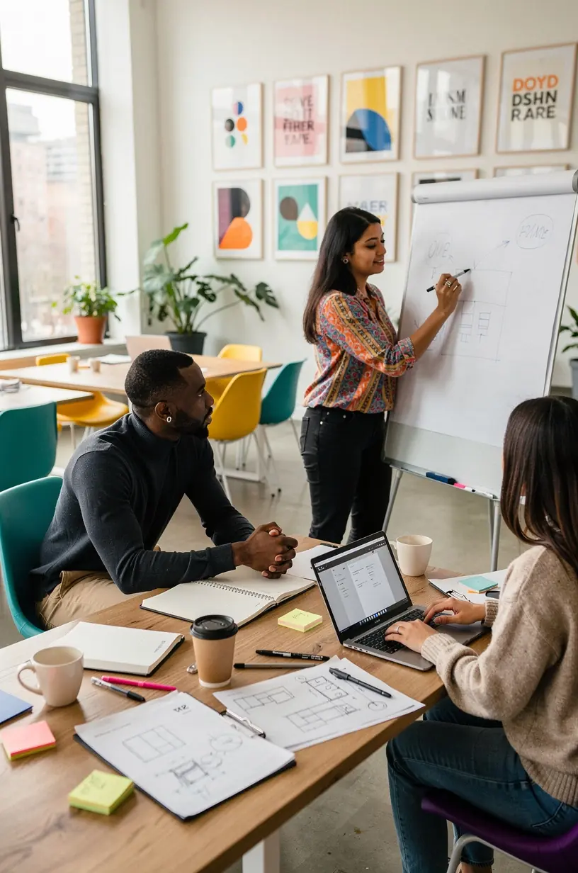 Lean management concepts for improved efficiency and workflow.